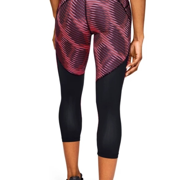 Under Armour HeatGear Compression Fly Fast running Crop Leggings size M - Picture 9 of 9